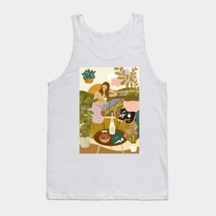 Afternoon Prosecco Tank Top